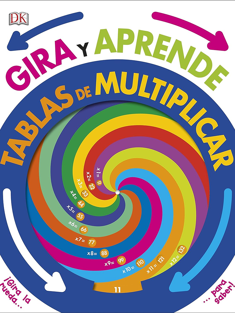 GIRA Y APRENDE: TABLAS DE MULTIPLICAR - DK 1
