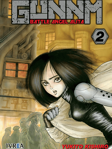 GUNNM BATTLE ANGEL ALITA 02 - IVREA ESPANA