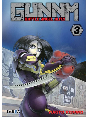 GUNNM BATTLE ANGEL ALITA 03 - IVREA ESPANA