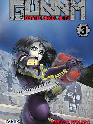 GUNNM BATTLE ANGEL ALITA 03 - IVREA ESPANA