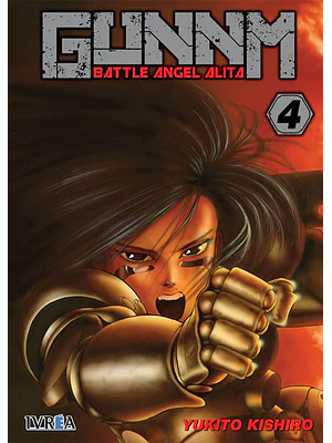 GUNNM BATTLE ANGEL ALITA 04 - IVREA ESPANA