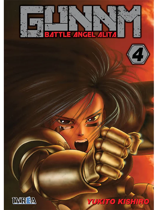 GUNNM BATTLE ANGEL ALITA 04 - IVREA ESPANA 1