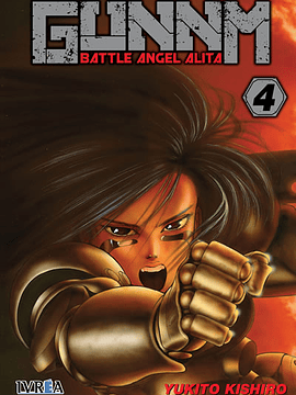 GUNNM BATTLE ANGEL ALITA 04 - IVREA ESPANA