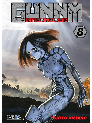 GUNNM BATTLE ANGEL ALITA 08 - IVREA ESPANA