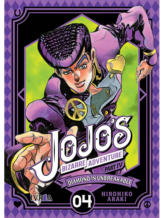 JOJO«S BIZARRE ADVENTURES PARTE 4 DIAMOND IS UNBREAKABLE - 04 - IVREA ESPANA 1