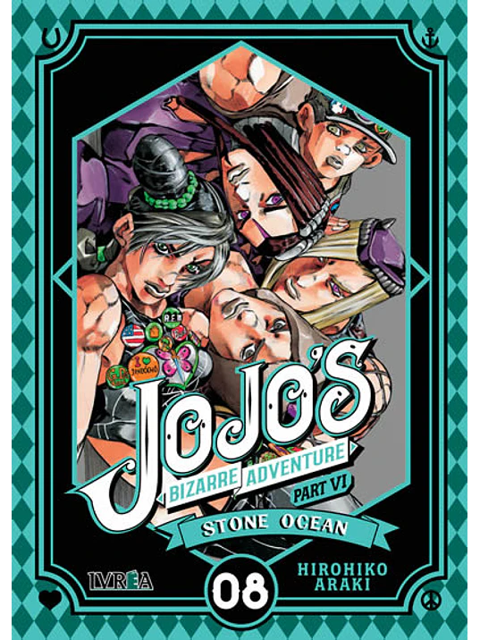 JOJO«S BIZARRE ADVENTURES PARTE 6 STONE OCEAN - 08 - IVREA ESPANA 1