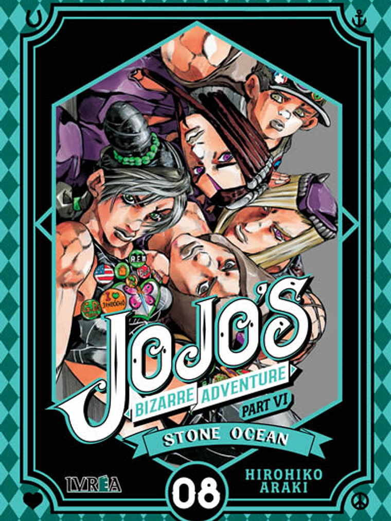 JOJO«S BIZARRE ADVENTURES PARTE 6 STONE OCEAN - 08 - IVREA ESPANA 1