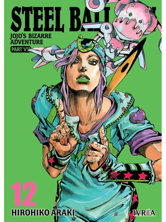 JOJOS BIZARRE ADVENTURES PARTE 7 STEEL BALL RUN - 12 - IVREA ESPANA 1