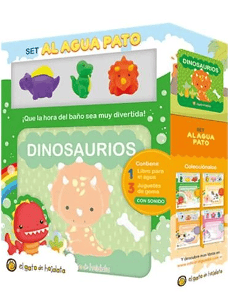 AL AGUA PATO. DINOSAURIOS - EL GATO DE HOJALATA 1