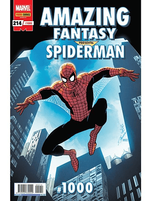 AMAZING FANTASY PRESENTA: SPIDERMAN 1000 EL ASOMBROSO SPIDERMAN 214 - PANINI ESPANA