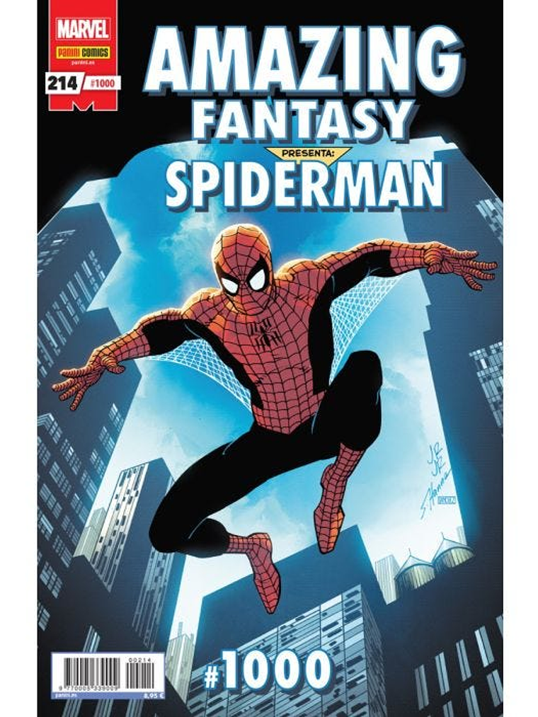 AMAZING FANTASY PRESENTA: SPIDERMAN 1000 EL ASOMBROSO SPIDERMAN 214 - PANINI ESPANA 1