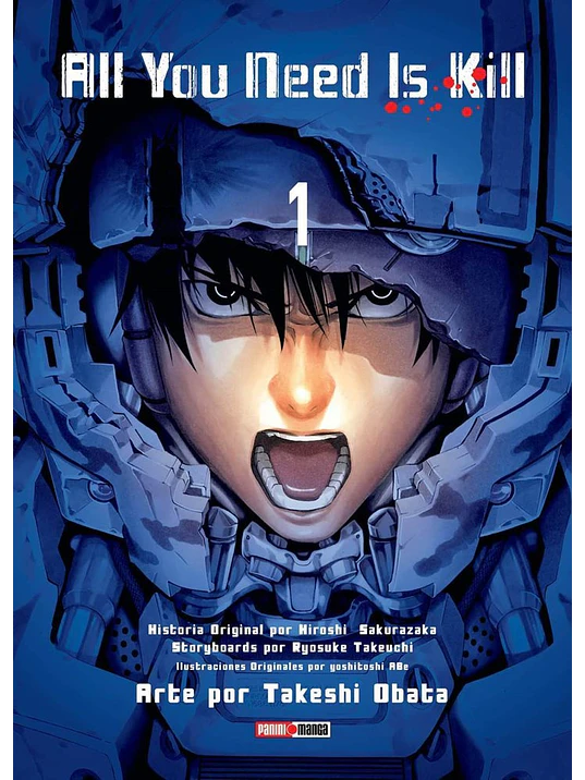 ALL YOU NEED IS KILL 01 - PANINI ARGENTINA 1