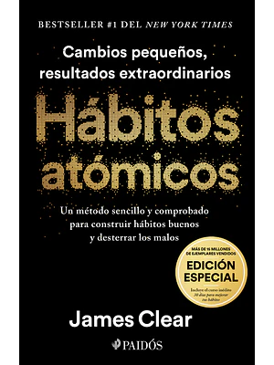 HABITOS ATOMICOS. EDICION DE LUJO - PAIDOS