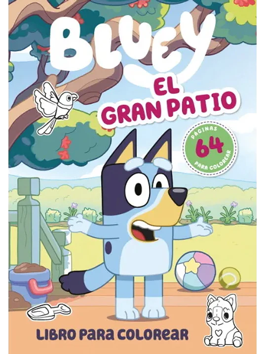 BLUEY. EL GRAN PATIO. LIBRO PARA COLOREAR - ALTEA 1