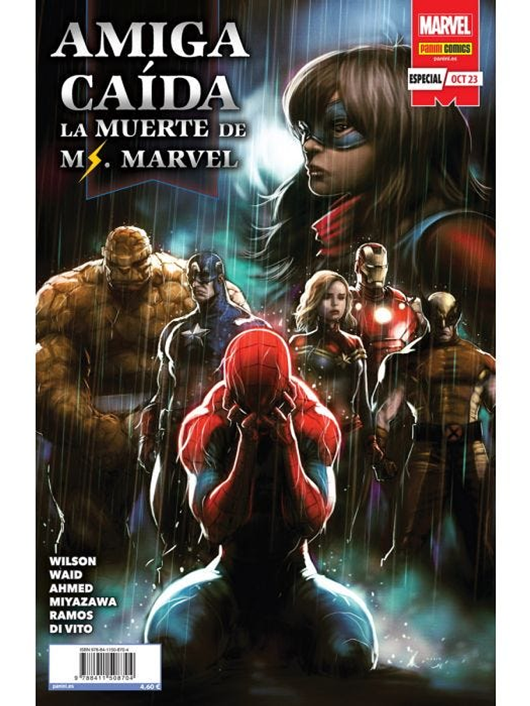 AMIGA CAIDA: LA MUERTE DE MS. MARVEL - PANINI ESPANA 1