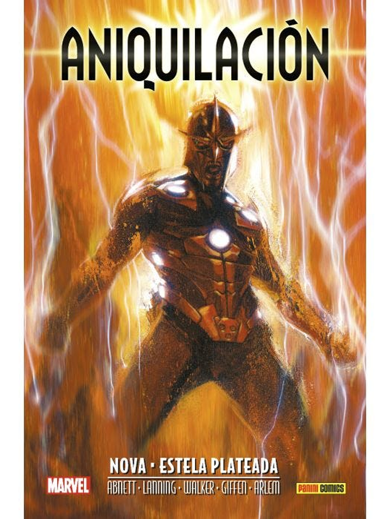 ANIQUILACIÓN SAGA 02. NOVA & ESTELA PLATEADA - PANINI ESPANA 1
