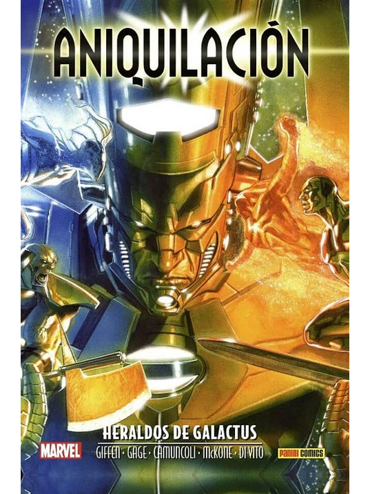 ANIQUILACIÓN SAGA 05: HERALDOS DE GALACTUS - PANINI ESPANA 1