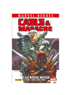 CABLE & MASACRE 01. MARVEL HEROES - PANINI ESPANA