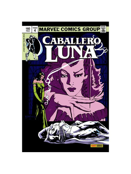 BIBLIOTECA CABALLERO LUNA 04: VIDRIERA ESCARLATA - PANINI ESPANA 1