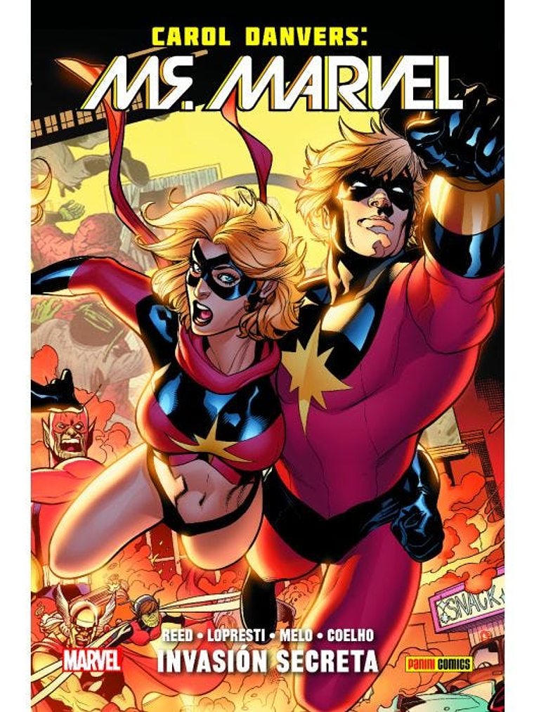 CAROL DANVERS: MS MARVEL 03: INVASI”N SECRETA - PANINI ESPANA 1
