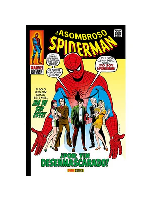 EL ASOMBROSO SPIDERMAN 05: POR FIN DESENMASCARADO MARVEL GOLD - PANINI ESPANA