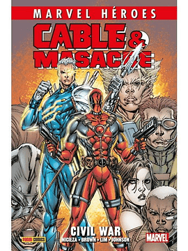 CABLE & MASACRE 02. MARVEL HEROES - PANINI ESPANA