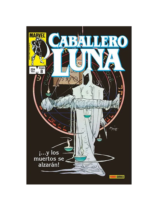 BIBLIOTECA CABALLERO LUNA 08 - PANINI ESPANA 1