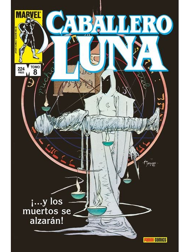 BIBLIOTECA CABALLERO LUNA 08 - PANINI ESPANA 1