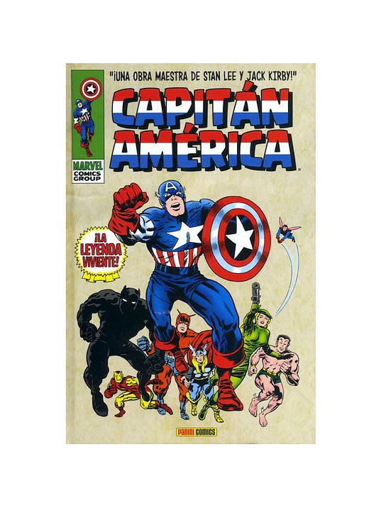 CAPITÁN AMERICA 01: LA LEYENDA VIVIENTE. MARVEL GOLD - PANINI ESPANA 1