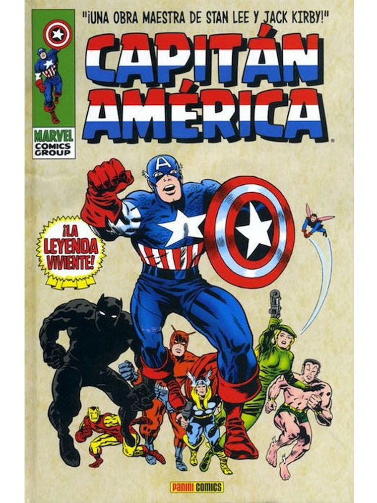 CAPITÁN AMERICA 01: LA LEYENDA VIVIENTE. MARVEL GOLD - PANINI ESPANA 1