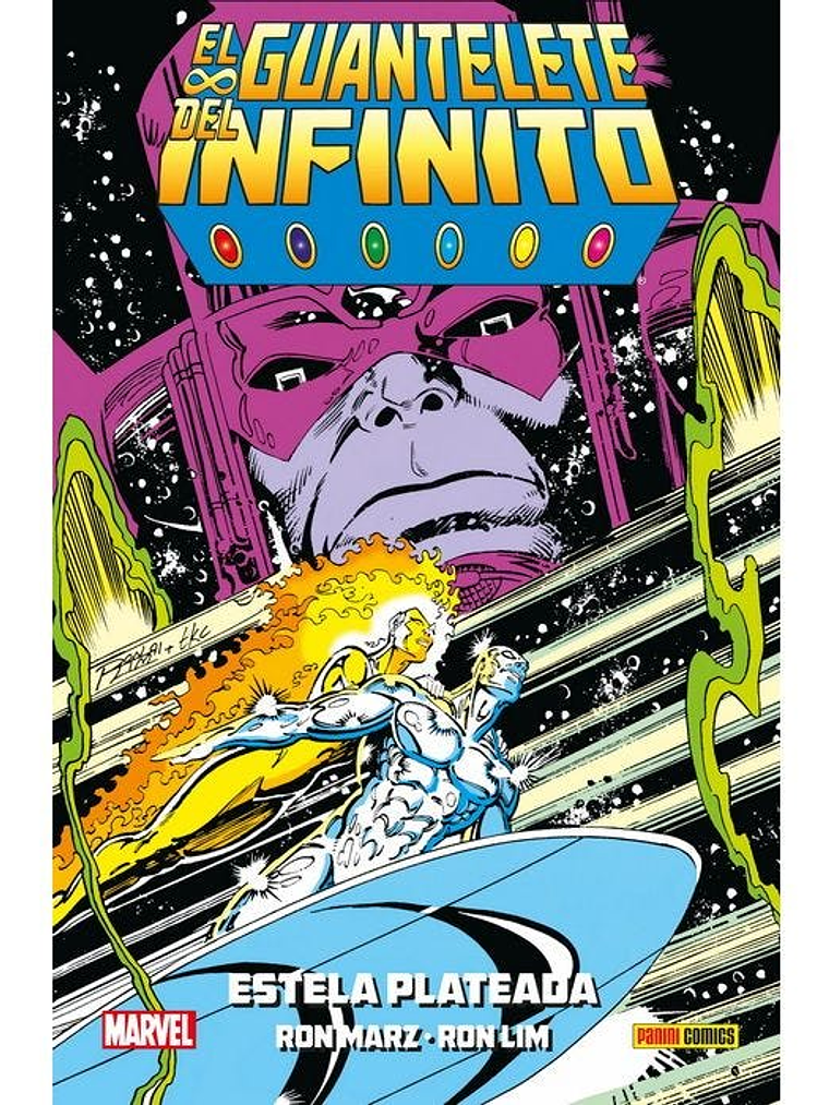 COLECCIÓN JIM STARLIN 04: EL GUANTELETE DEL INFINITO: ESTELA PLATEADA - PANINI ESPANA 1