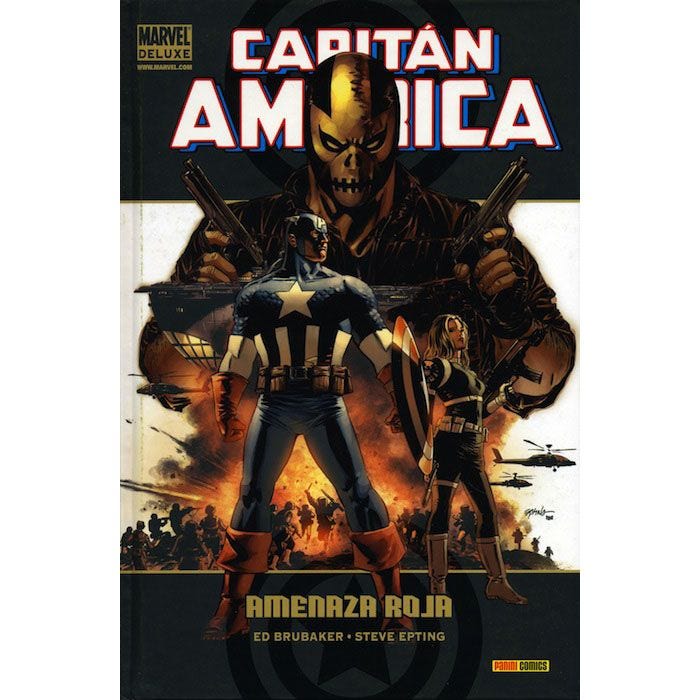 CAPITÁN AMERICA 03: AMENAZA ROJA. MARVEL DELUXE - PANINI ESPANA