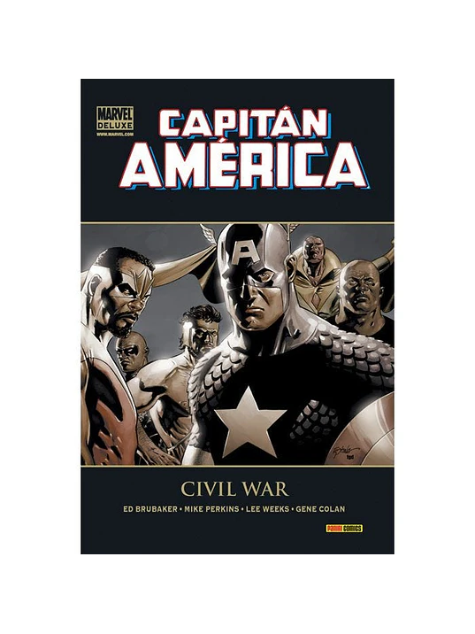 CAPITÁN AMERICA 04: CIVIL WAR. MARVEL DELUXE - PANINI ESPANA 1