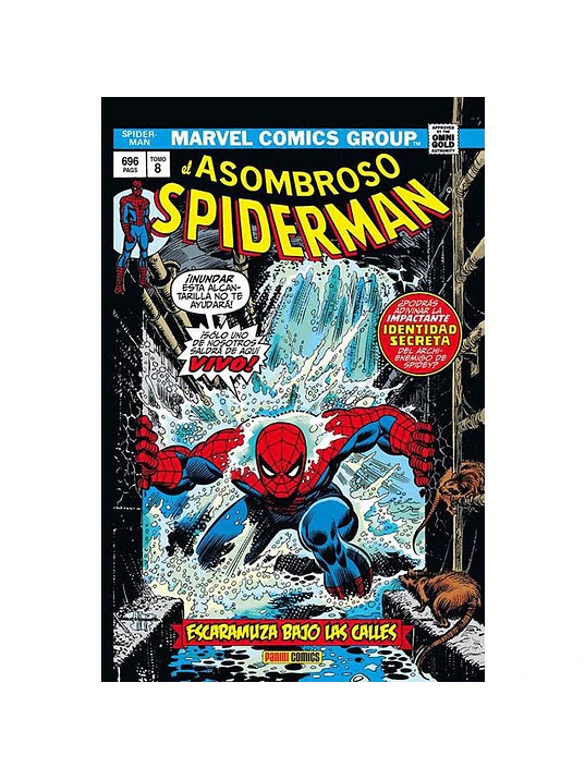 EL ASOMBROSO SPIDERMAN 08: ESCARAMUZA BAJO LAS CALLES. MARVEL GOLD - PANINI ESPANA 1
