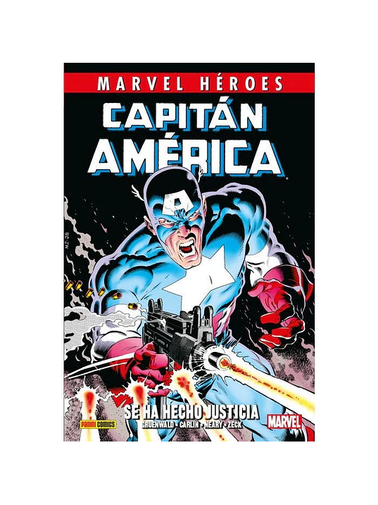 CAPITÁN AMERICA DE MARK GRUENWALD 01: SE HA HECHO JUSTICIA. MARVEL HEROES - PANINI ESPANA 1