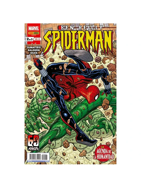 BEN REILLY: SPIDERMAN 02 DE 3 - PANINI ESPANA 1