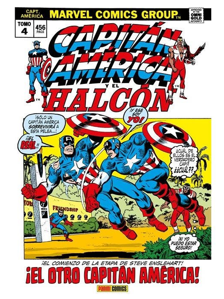 CAPITÁN AMERICA Y EL HALC”N 04: EL OTRO CAPITÁN AMERICA MARVEL GOLD - PANINI ESPANA 1