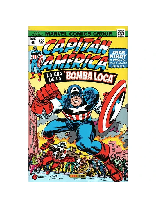 CAPITÁN AMERICA Y EL HALC”N 06: LA ERA DE LA BOMBA LOCA. MARVEL GOLD - PANINI ESPANA 1