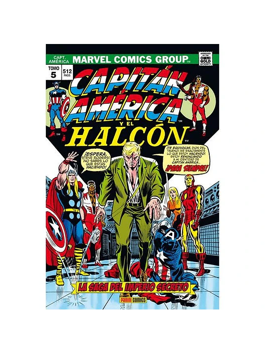CAPITÁN AMERICA Y EL HALC”N 05: LA SAGA DEL IMPERIO SECRETO. MARVEL GOLD - PANINI ESPANA 1