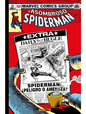 EL ASOMBROSO SPIDERMAN 10: PELIGRO O AMENAZA MARVEL GOLD - PANINI ESPANA