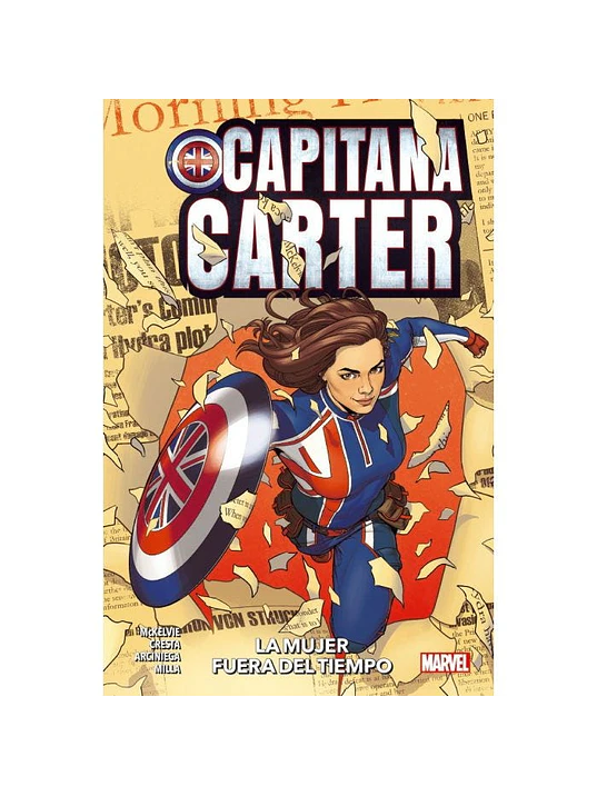 CAPITANA CARTER: LA MUJER FUERA DEL TIEMPO - PANINI ESPANA 1