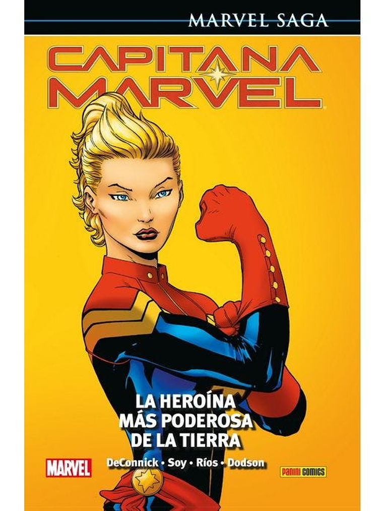 CAPITANA MARVEL 01: LA HEROINA MAS PODEROSA DE LA TIERRA. MARVEL SAGA - PANINI ESPANA 1