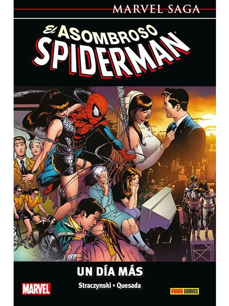 EL ASOMBROSO SPIDERMAN 13: UN DIA MAS. MARVEL SAGA - PANINI ESPANA 1