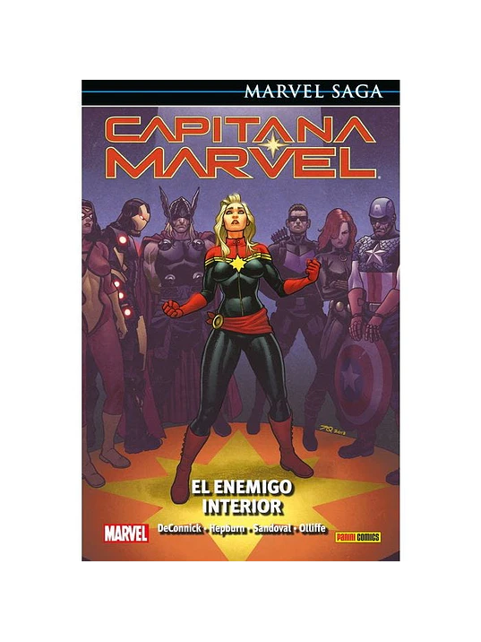 CAPITANA MARVEL 03: EL ENEMIGO INTERIOR. MARVEL SAGA - PANINI ESPANA 1