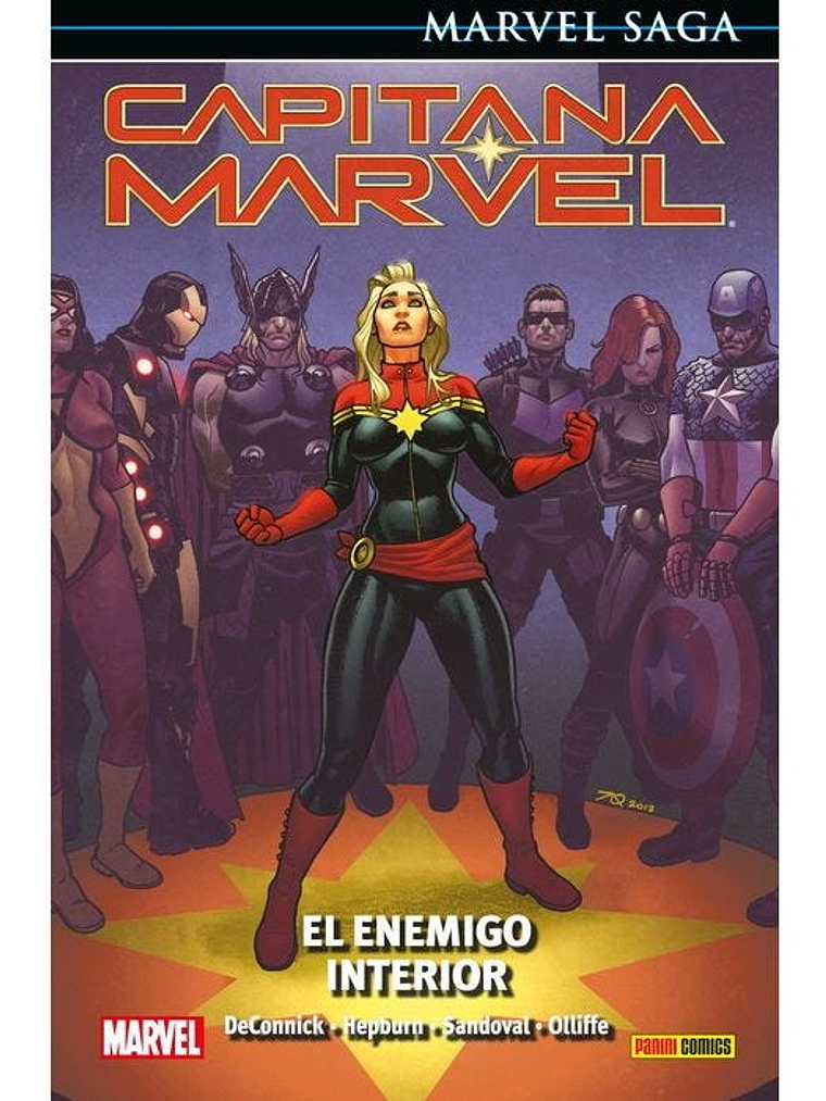 CAPITANA MARVEL 03: EL ENEMIGO INTERIOR. MARVEL SAGA - PANINI ESPANA 1