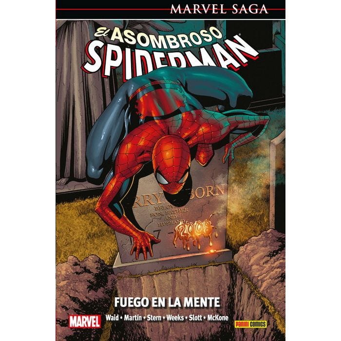 EL ASOMBROSO SPIDERMAN 19: FUEGO EN LA MENTE. MARVEL SAGA - PANINI ESPANA