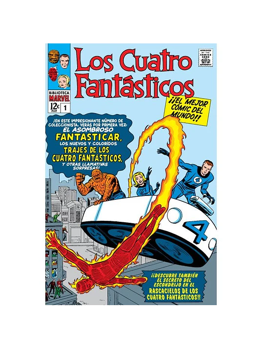 BIBLIOTECA MARVEL 01. LOS CUATRO FANTSTICOS 01 - PANINI ESPANA 1