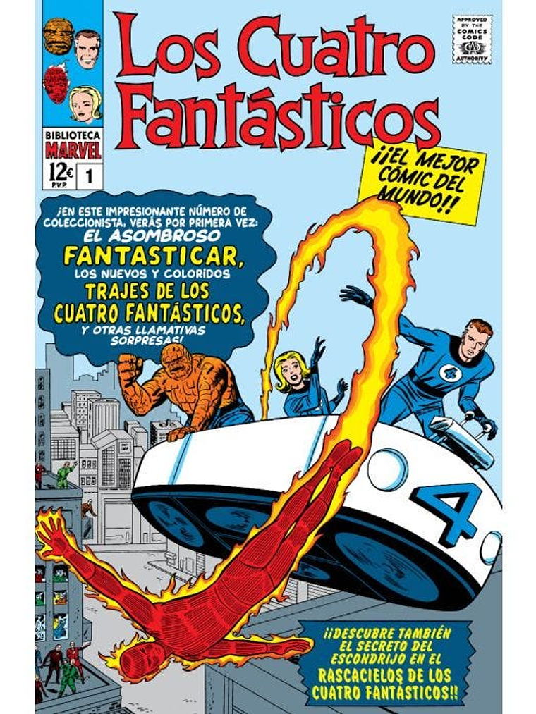 BIBLIOTECA MARVEL 01. LOS CUATRO FANTSTICOS 01 - PANINI ESPANA 1