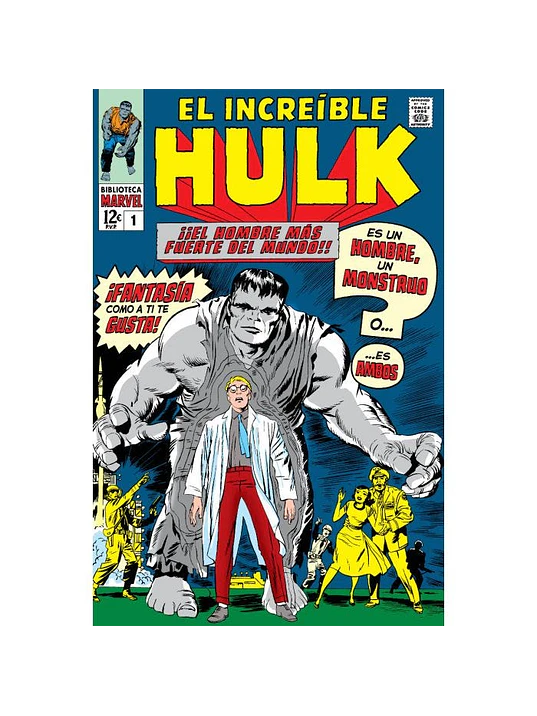 BIBLIOTECA MARVEL 02. EL INCREBLE HULK 01 - PANINI ESPANA 1
