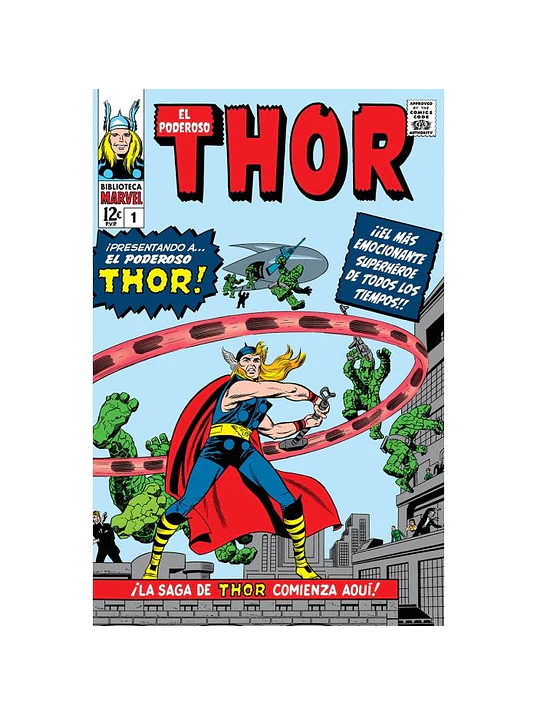 BIBLIOTECA MARVEL 03. EL PODEROSO THOR 01 - PANINI ESPANA 1